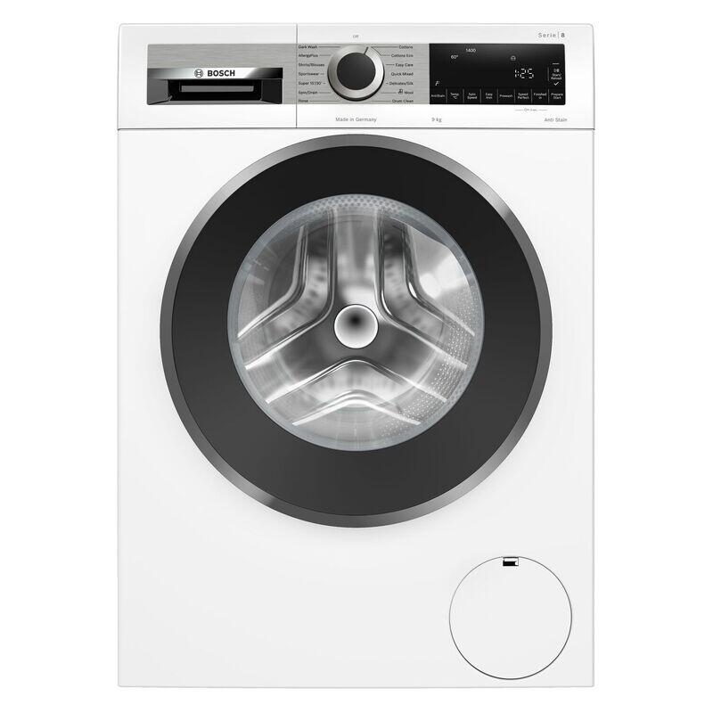 Bosch 9kg Series 8 Front Load Washing Machine – White