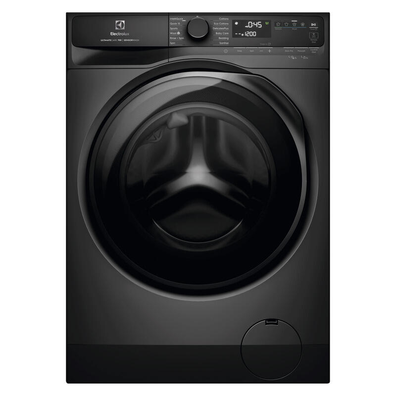 Electrolux 9kg Front Load Washing Machine – Dark Onyx (UltimateCare 700)