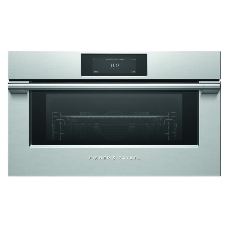Fisher & Paykel 76cm Professional Compact Combi-Microwave Oven – Stainless Steel (Series 9)