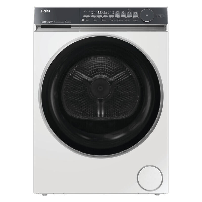 Haier 9kg 500 Series Heat Pump Dryer – White
